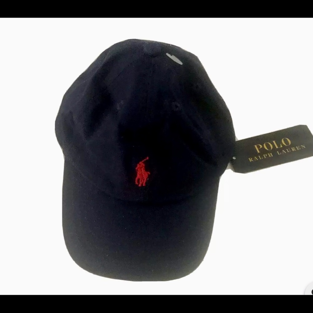 New Girl’s Ralph Lauren Polo Baseball Cap Navy Blue 2T- 4T - Picture 8 of 16